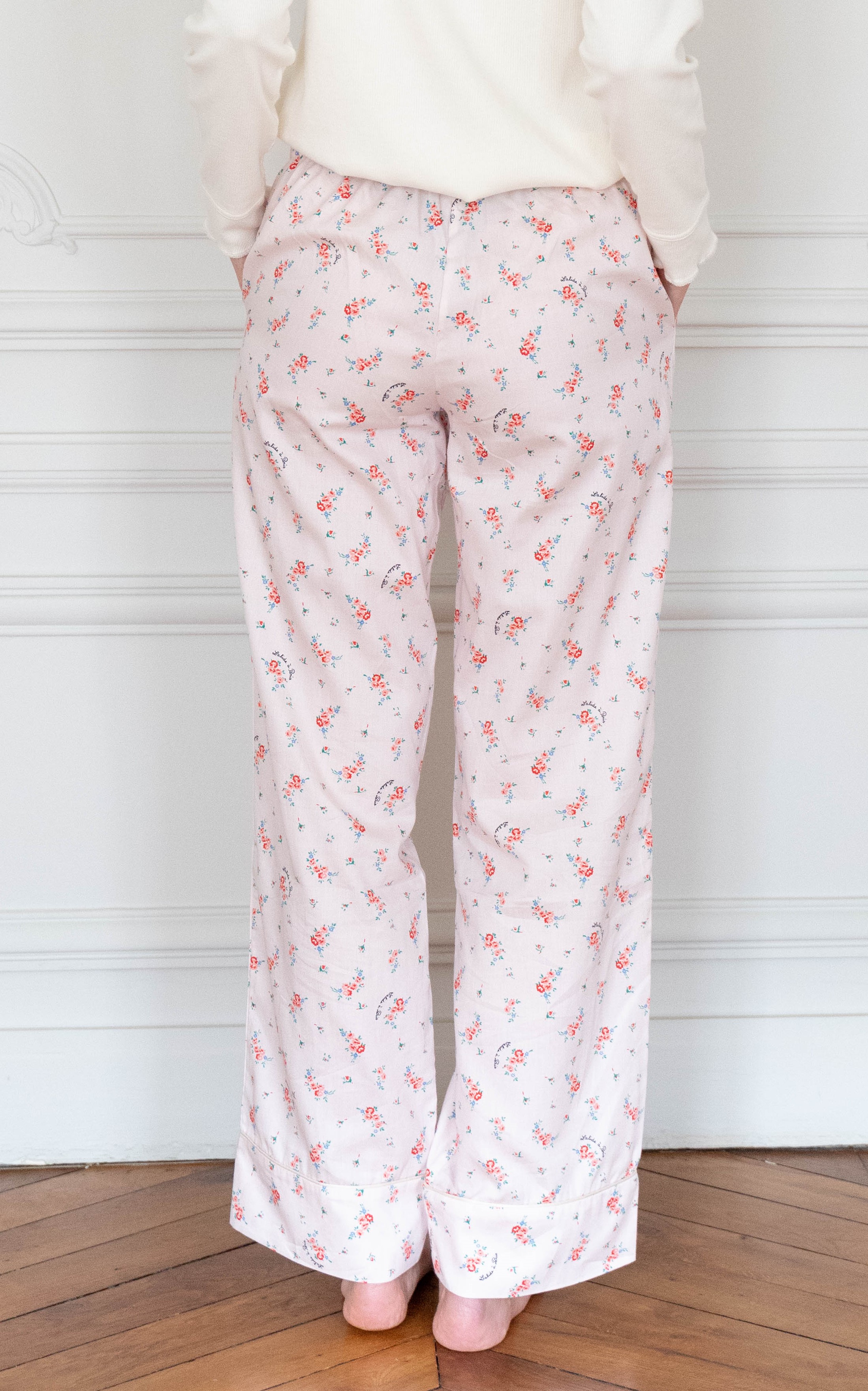 Pyjama en soie élégant pour femme made in France - Lalide à Paris