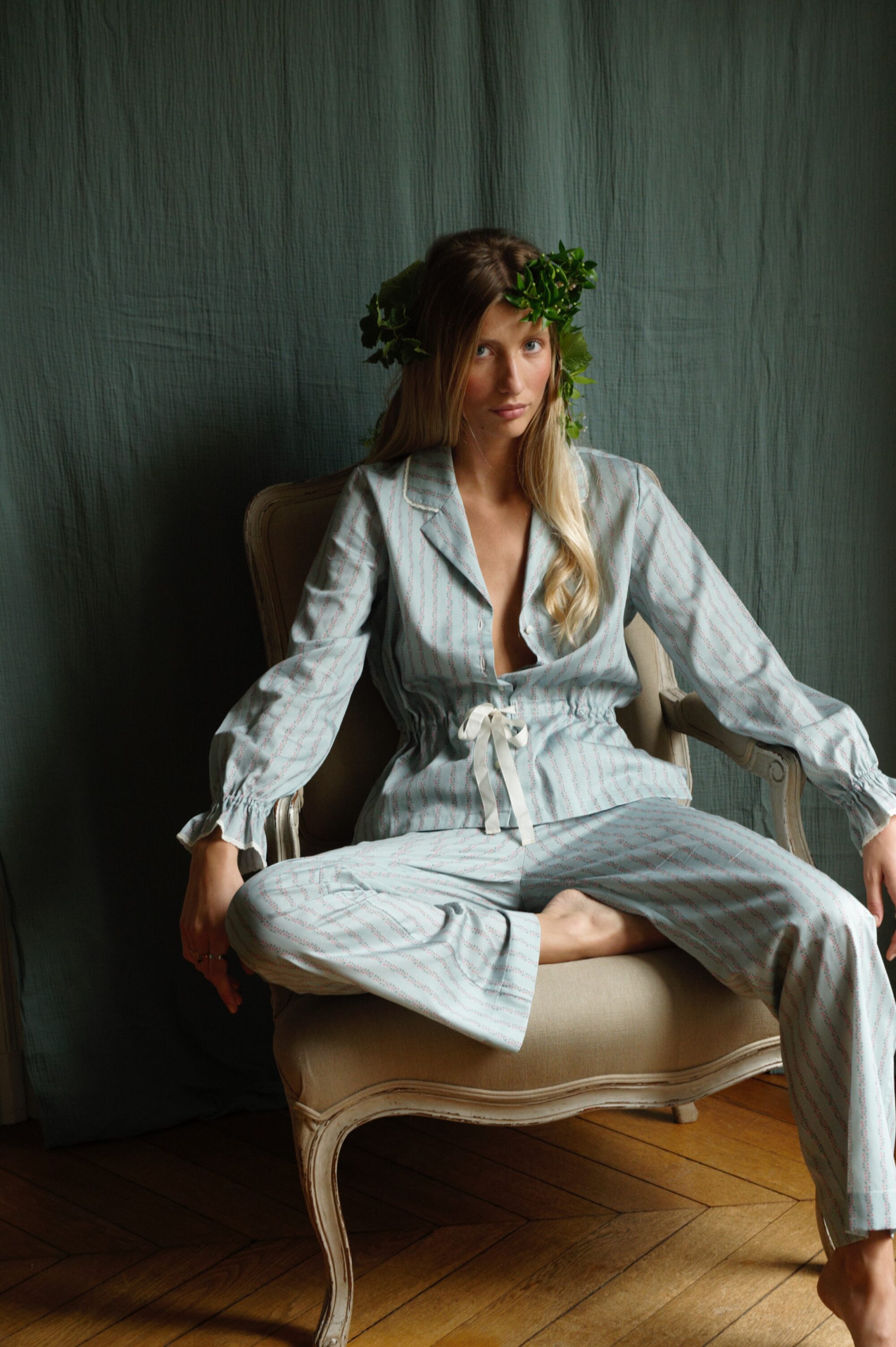 Le pyjama Angela sophisticated pyjama pour associer féminité et  raffinement - Lalide à Paris